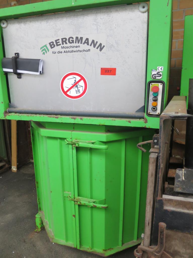 Used Bergmann BS8100 Waste packing station for Sale (Auction Premium) | NetBid Industrial Auctions