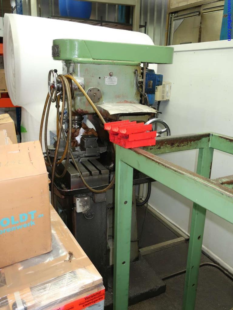 Used Busch NF1 Vertical milling machine for Sale (Online Auction) | NetBid Industrial Auctions