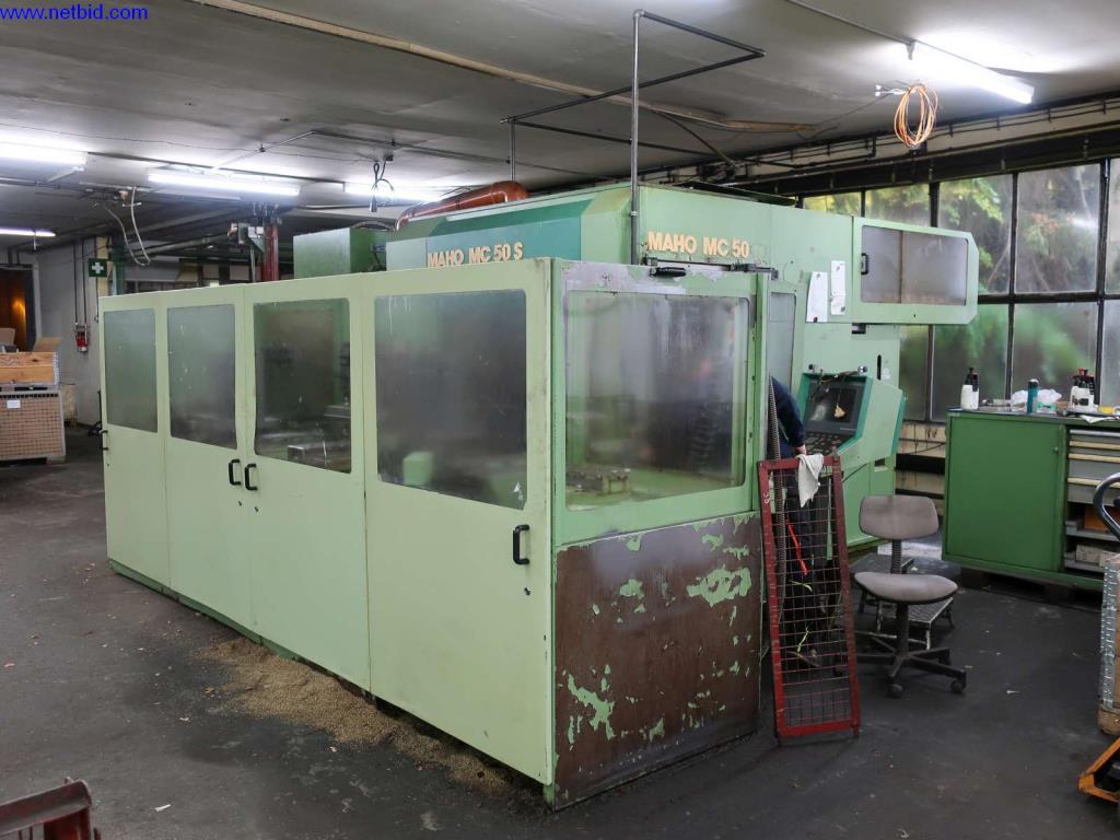 Maho MC50 S Vertikal-Fräsmaschine gebraucht kaufen (Online Auction) | NetBid Industrie-Auktionen