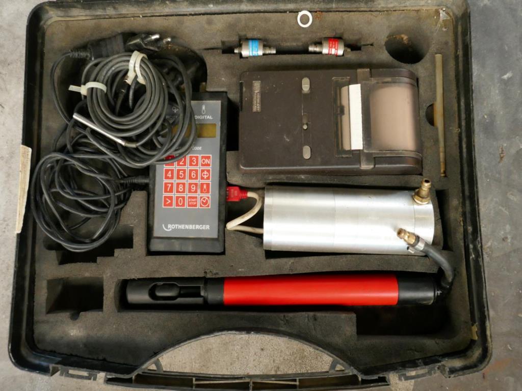 Used Rothenberger Rotest GW Digital Test device with leakage pump for Sale (Auction Premium) | NetBid Industrial Auctions