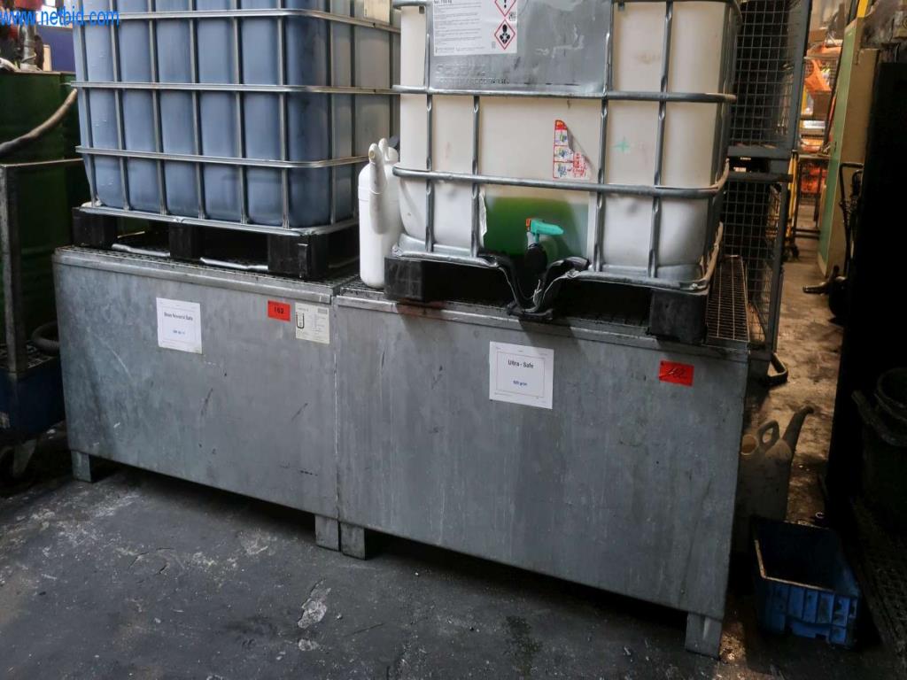 Used 2 collecting pans f. hazardous materials for Sale (Auction Premium) | NetBid Industrial Auctions