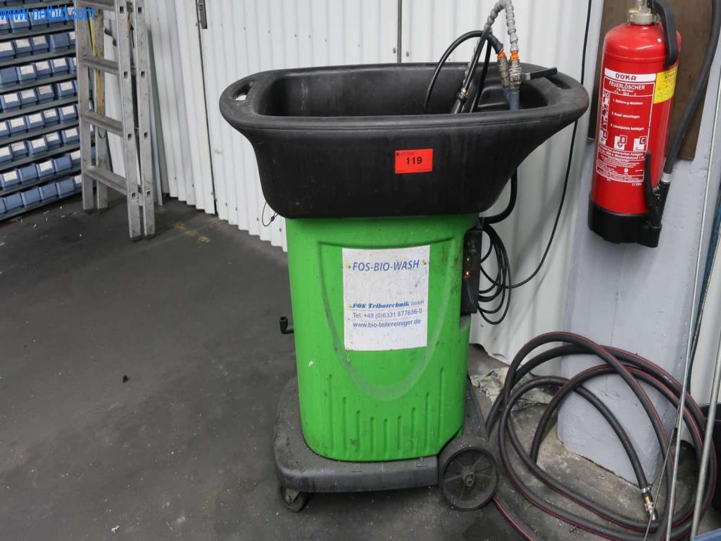 Used FOS Biowasch parts washing table for Sale (Auction Premium) | NetBid Industrial Auctions