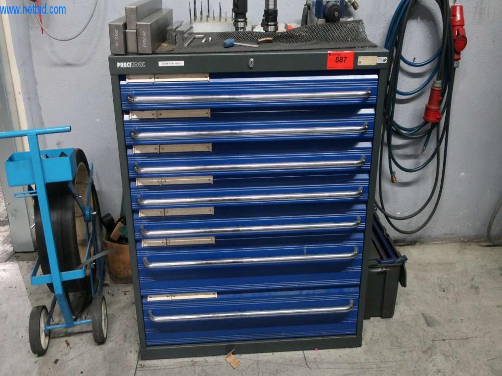 Used Precitool tool cabinet for Sale (Auction Premium) | NetBid Industrial Auctions