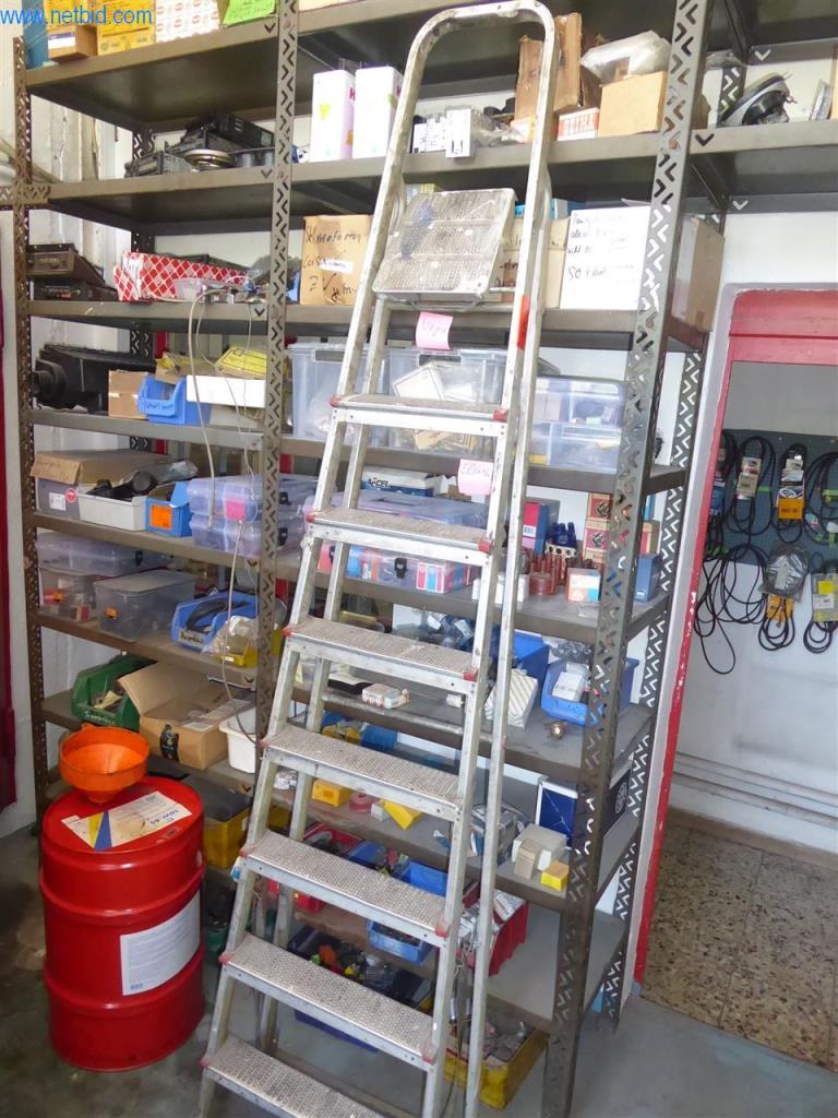 Used Aluminium folding ladder for Sale (Trading Premium) | NetBid Industrial Auctions