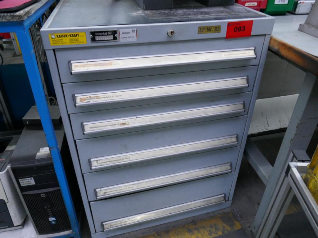 Used Kaiser + Kraft Tool cabinet for Sale (Auction Premium) | NetBid Industrial Auctions