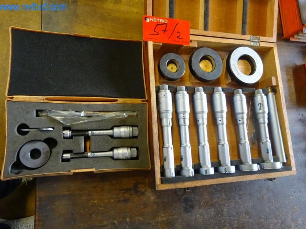 Used 2 Sets 3-point internal micrometer for Sale (Auction Premium) | NetBid Industrial Auctions