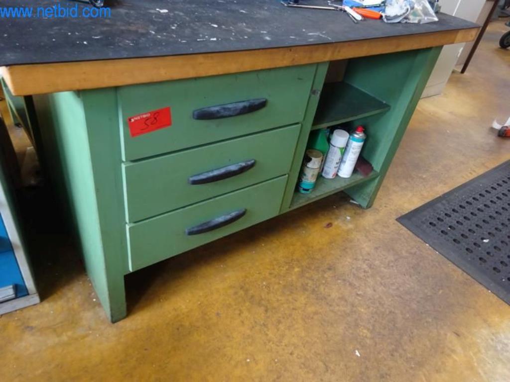 Used 2 Workbenches for Sale (Auction Premium) | NetBid Industrial Auctions