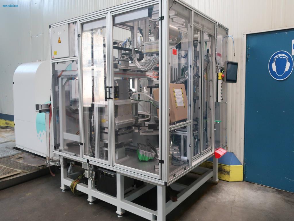 Used FSP Dichtprüf-und Montageanlage für Ölwanne Leak test assembly plant - award subject to reservation for Sale (Online Auction) | NetBid Industrial Auctions