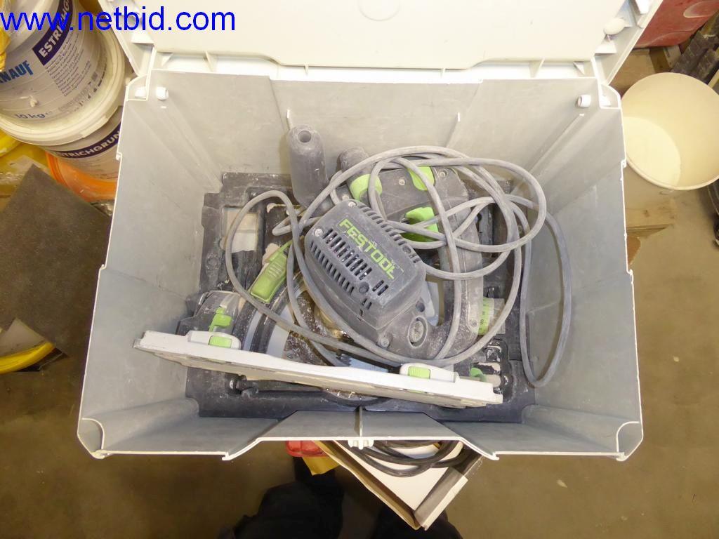 Used Festool TS55REBQ-Plus Hand-held plunge-cut saw for Sale (Online Auction) | NetBid Industrial Auctions