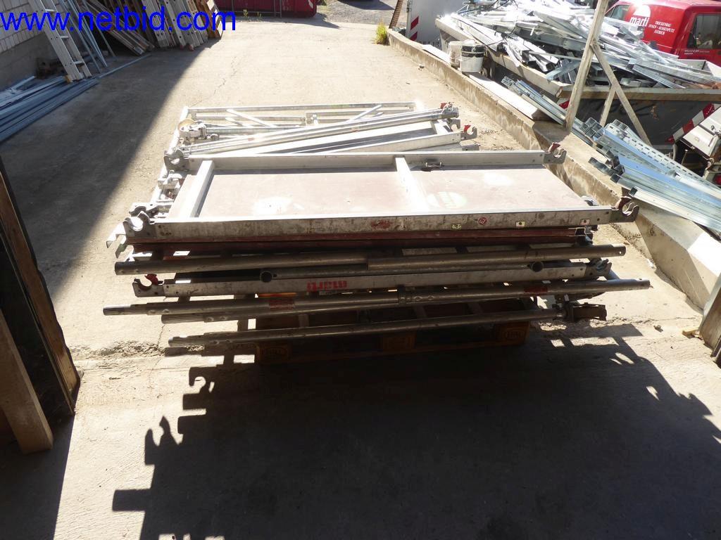 Used Layher Aluminum rolling scaffold for Sale (Online Auction) | NetBid Industrial Auctions