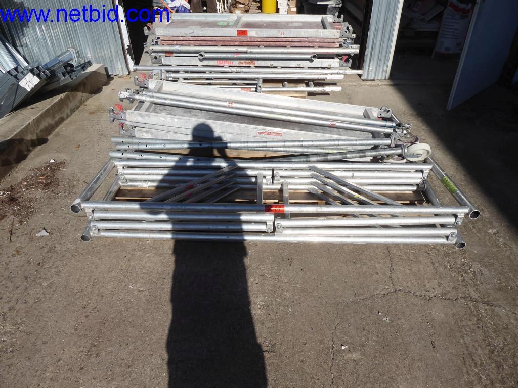 Used Layher Aluminum rolling scaffold for Sale (Online Auction) | NetBid Industrial Auctions