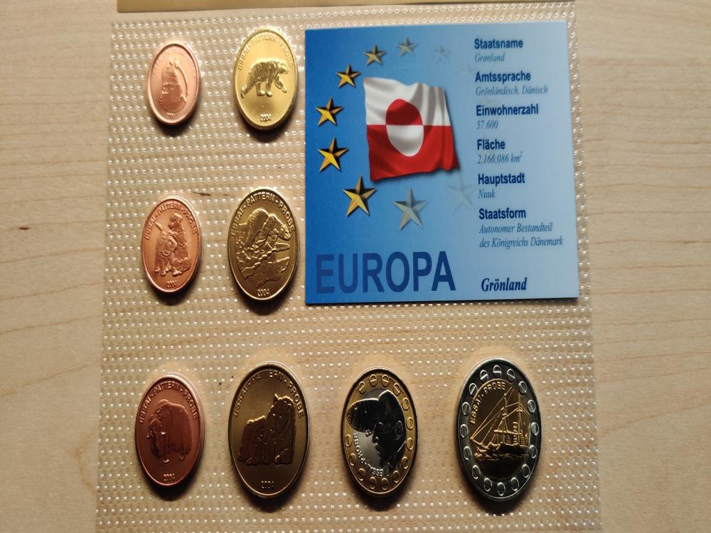 Used Euro sample set "Greenland for Sale (Online Auction) | NetBid Industrial Auctions