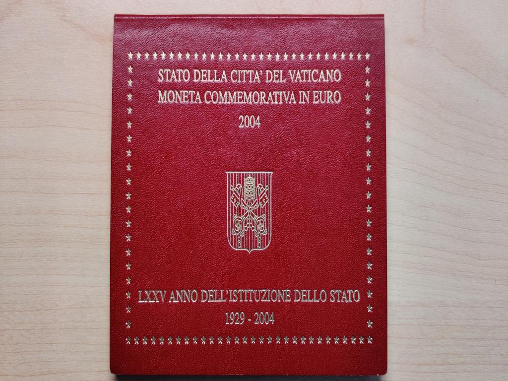 Used Euro spominski kovanec "75. obletnica ustanovitve Vatikanske mestne države" for Sale (Online Auction) | NetBid Slovenija