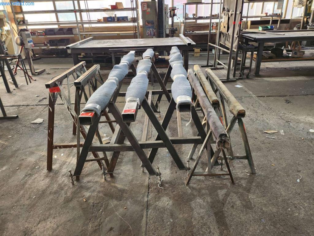 Used 8 Metal trestles for Sale (Auction Premium) | NetBid Industrial Auctions