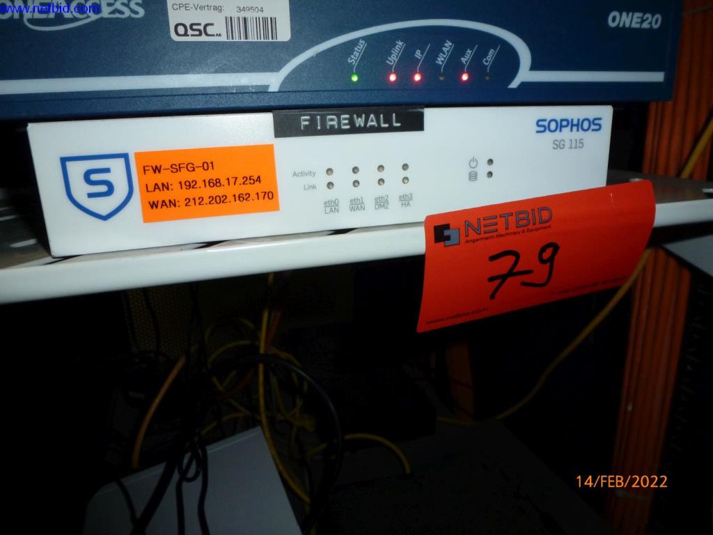 Sophos SG 115 Firewall gebraucht kaufen (Online Auction) | NetBid Industrie-Auktionen