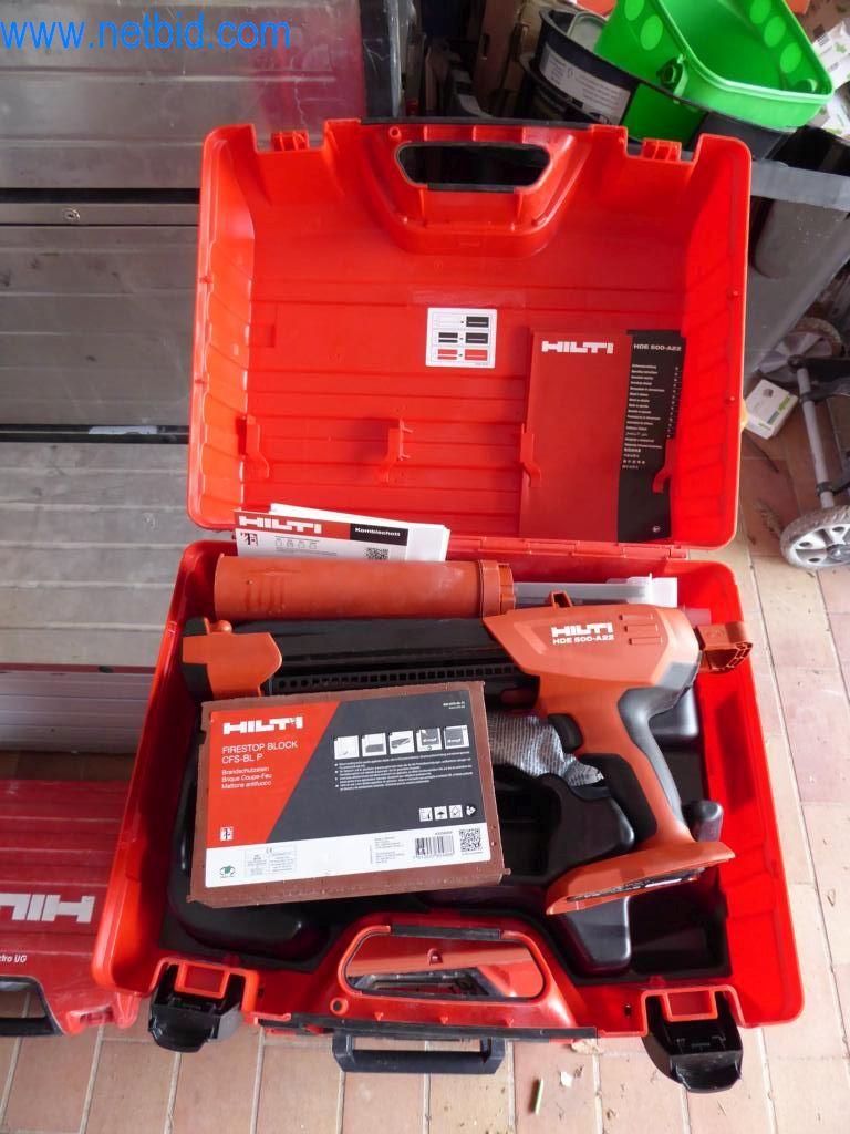 Hilti HDE 500-A22 Akku-Auspresspistole gebraucht kaufen (Auction Premium) | NetBid Industrie-Auktionen