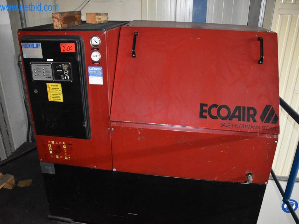 Used Ecoair C25-10 Screw compressor for Sale (Auction Premium) | NetBid Industrial Auctions