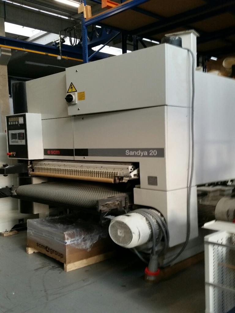 SCM Sandya 20 Nr. AE/026415 Breitbandschleifmaschine gebraucht kaufen (Online Auction) | NetBid Industrie-Auktionen