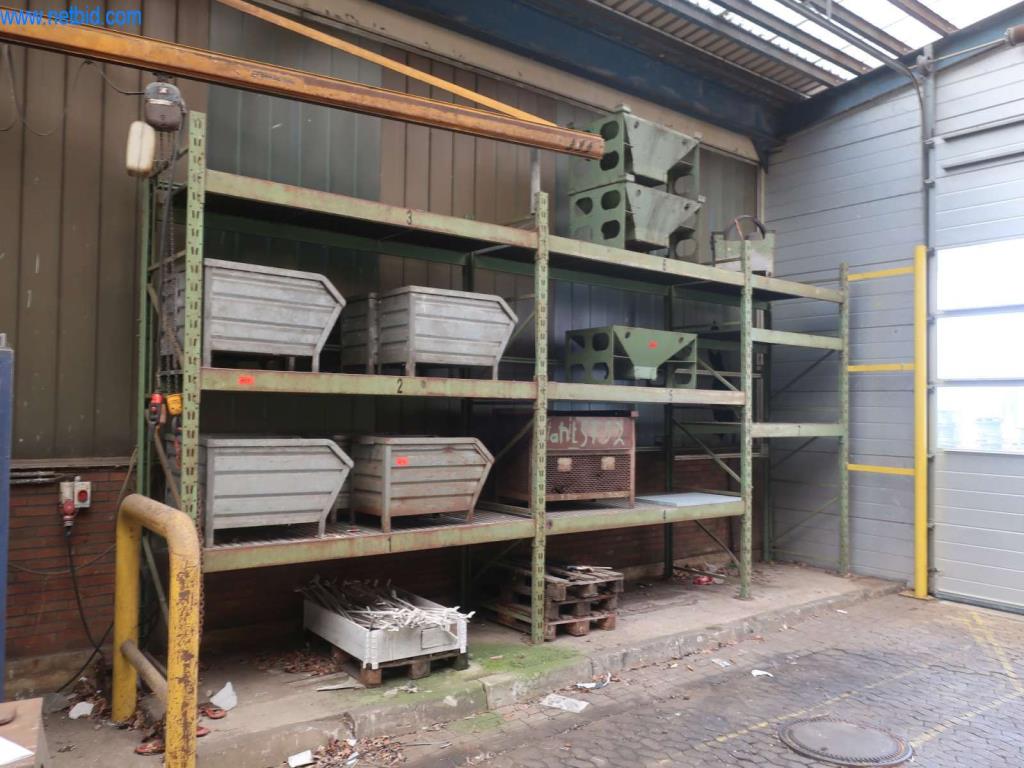 3 Elemente Metallpalettenregal gebraucht kaufen (Auction Premium) | NetBid Industrie-Auktionen