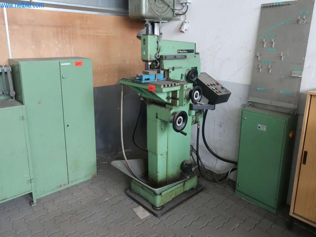 Used Metba MB-1 Universal milling machine for Sale (Online Auction) | NetBid Industrial Auctions