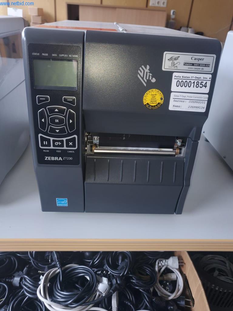 Used Zebra ZT230 Label printer for Sale (Auction Premium) | NetBid Slovenija