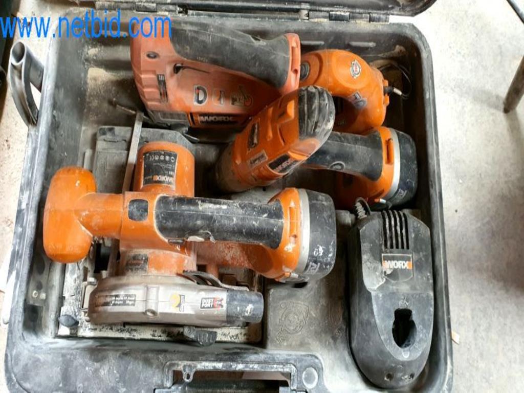 Used Worx 1 Posten Battery tool set for Sale Auction Premium