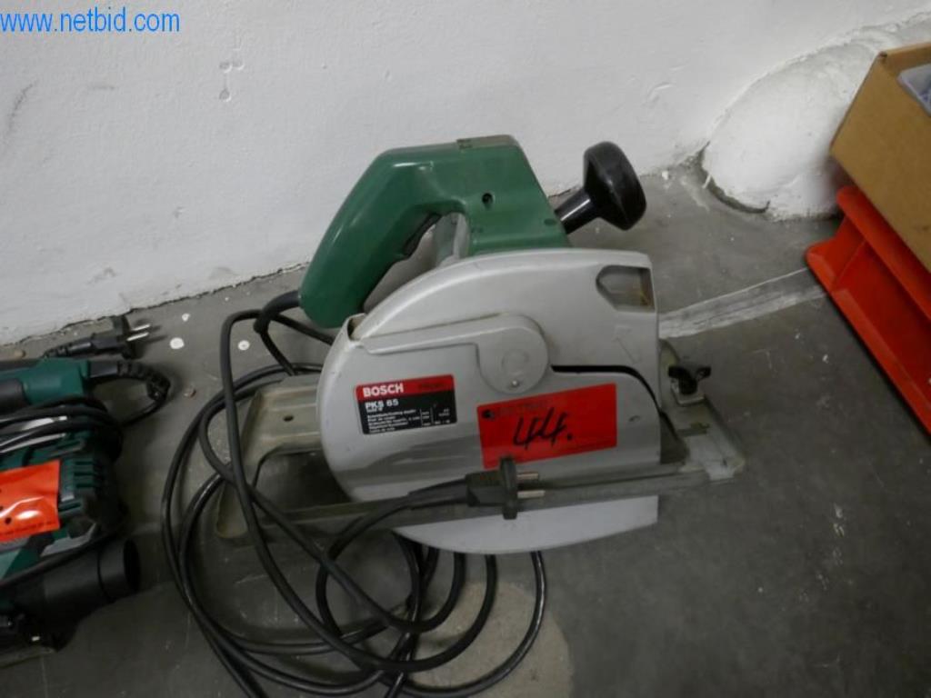 Used Bosch PKS 65 Hand held circular saw for Sale Auction Premium