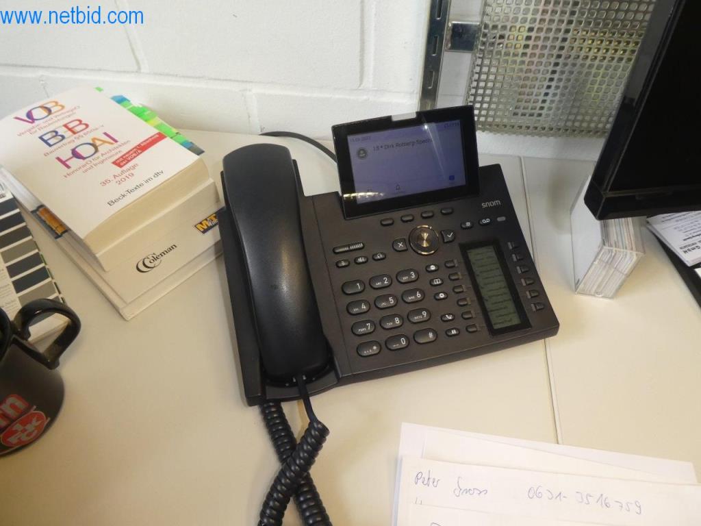 Snom D385 6 Tischtelefone gebraucht kaufen (Auction Premium) | NetBid Industrie-Auktionen