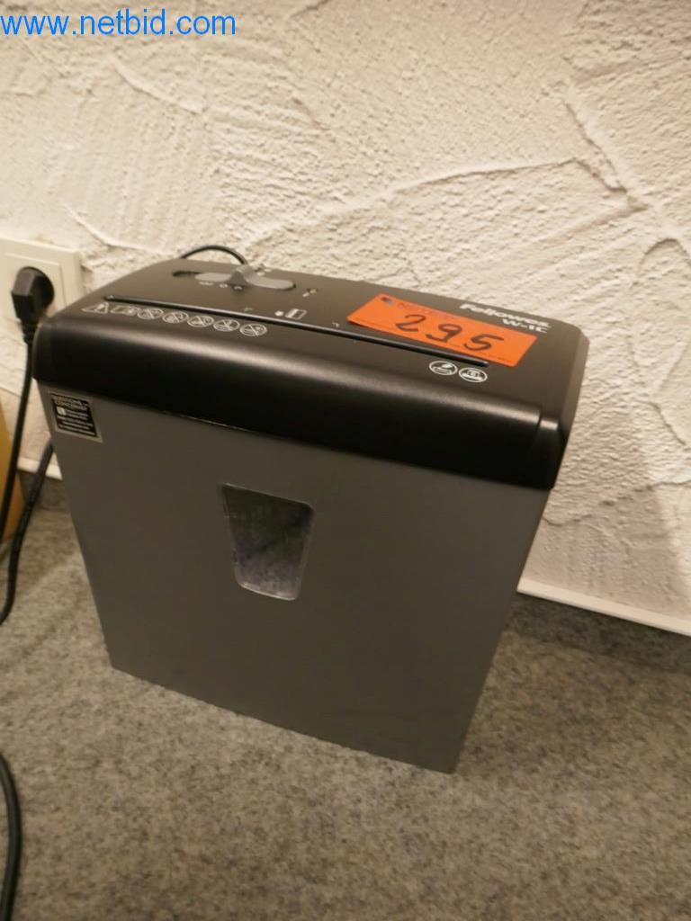 Fellowes W-1C Aktenvernichter gebraucht kaufen (Online Auction) | NetBid Industrie-Auktionen