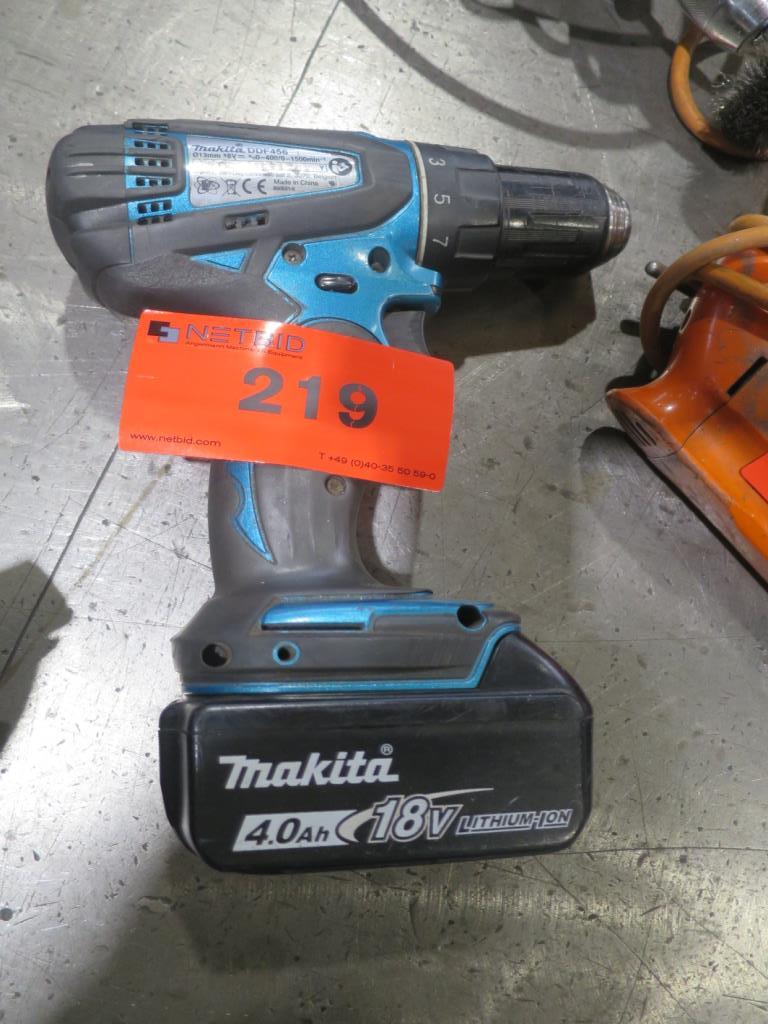 Makita DDF456 Akkuschrauber gebraucht kaufen (Auction Premium) | NetBid Industrie-Auktionen