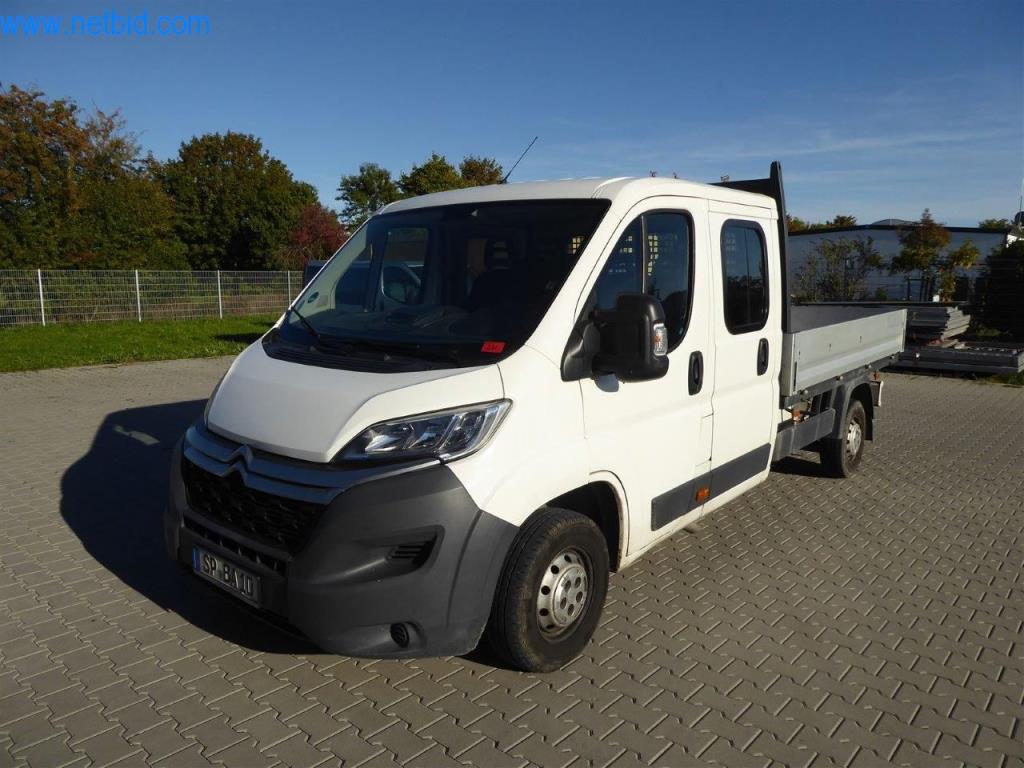 Citroën Jumper 2.0 HDi DoKa Pritsche Transporter gebraucht kaufen (Online Auction) | NetBid Industrie-Auktionen