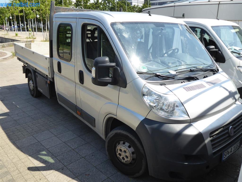 Fiat Ducato 2.3 DoKa Pritsche Transporter gebraucht kaufen (Auction Premium) | NetBid Industrie-Auktionen