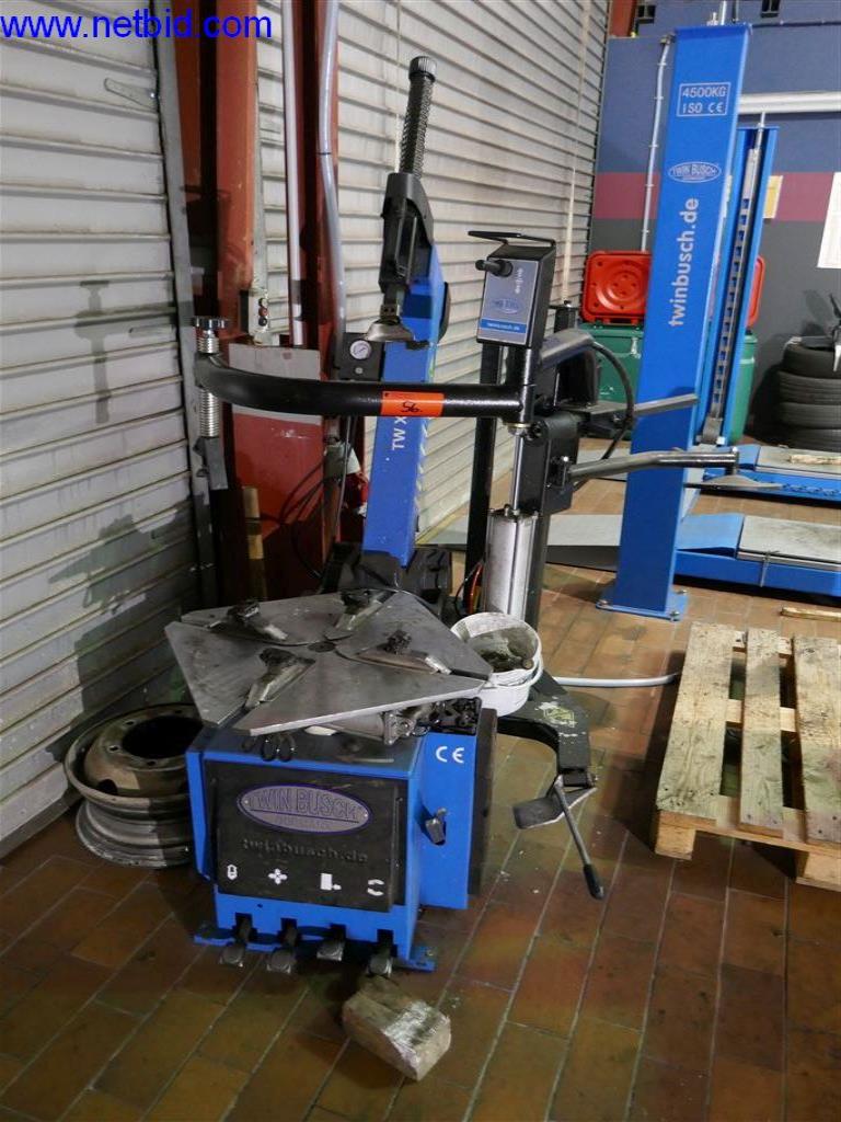 Used Twin Busch TW X-36 Tire changer w. auxiliary arm for Sale (Auction Premium) | NetBid Industrial Auctions