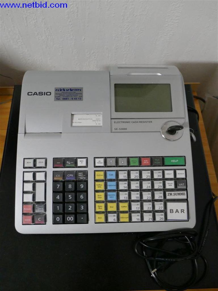 Casio se 5300 cash sale register