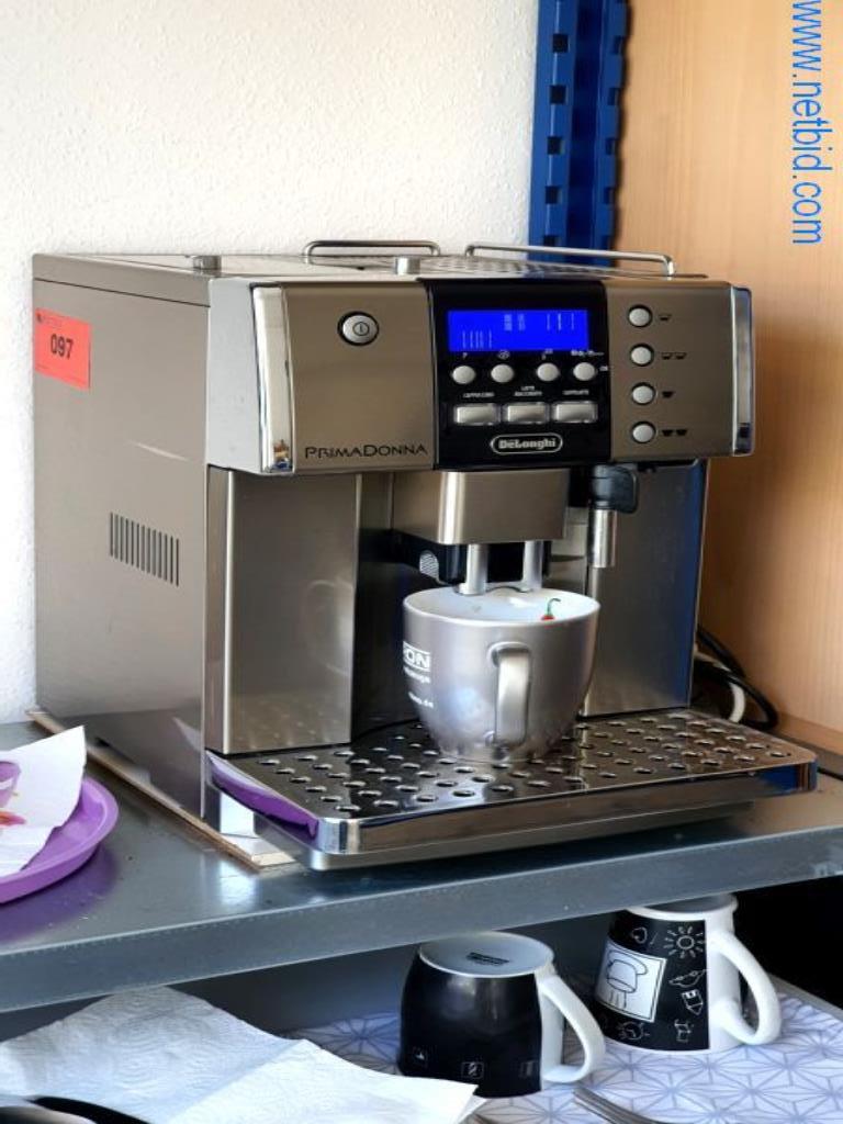 Used DeLonghi Primadonna Coffee machine for Sale Auction Premium