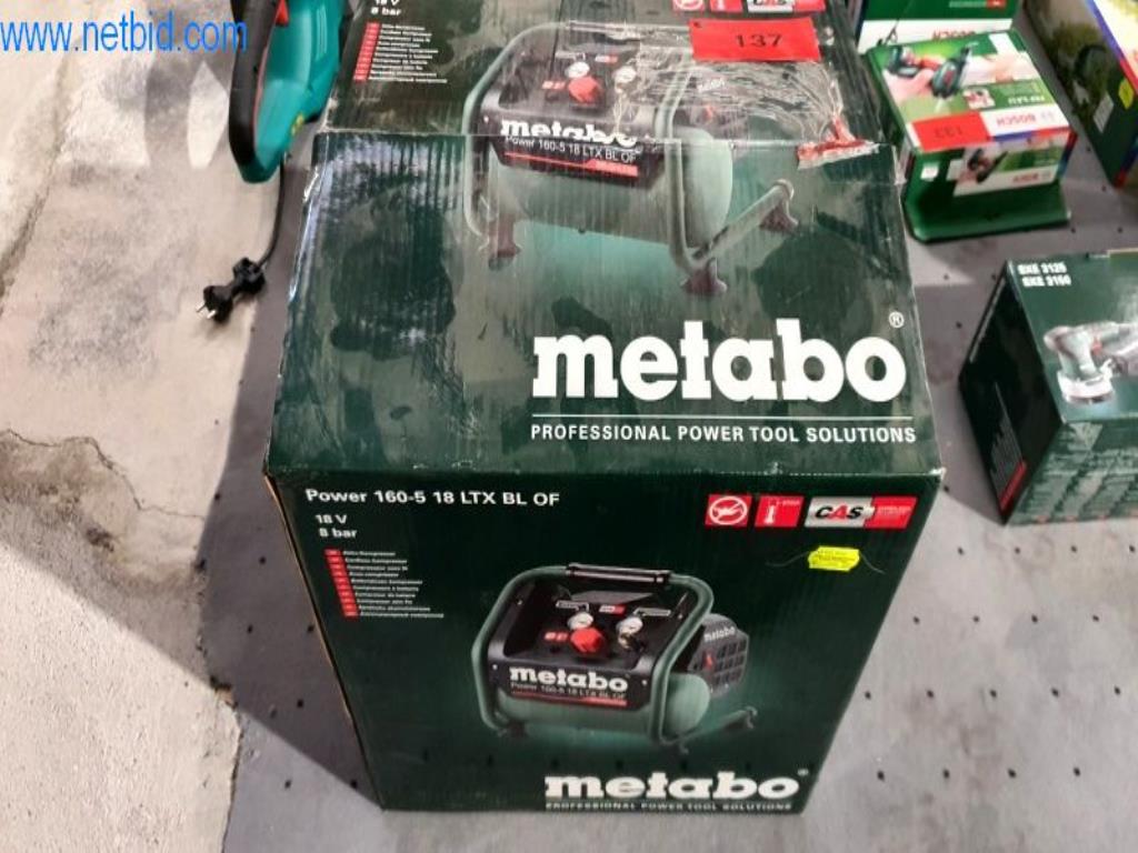 Used Metabo Power 160-5 18 LTXBLOF Kompresor akumulatorja for Sale (Auction Premium) | NetBid Slovenija