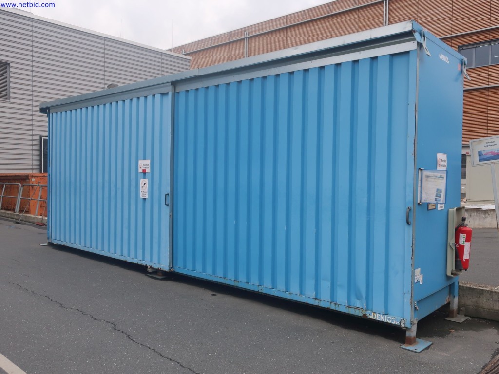 Used DENIOS 2P 814.OST Hazardous materials storage for Sale (Auction Premium) | NetBid Industrial Auctions