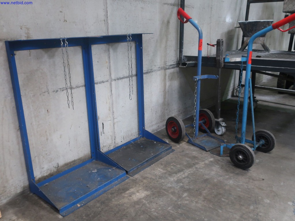 Used EUROKRAFT/FETRA 2 Gas cylinder transport trolley for Sale (Auction Premium) | NetBid Industrial Auctions