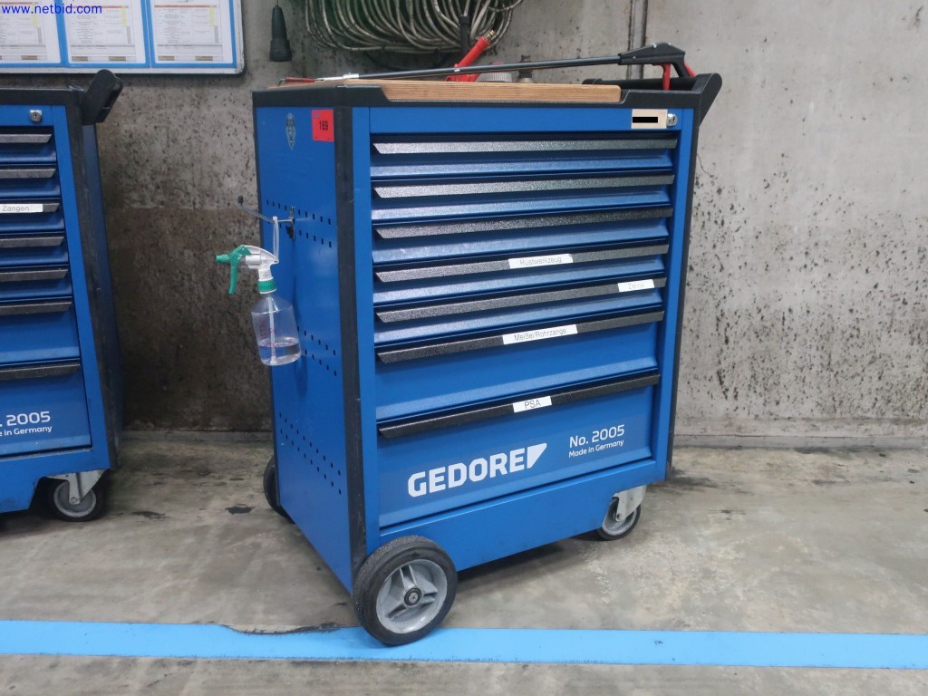 Used GEDORE 2005 Tool trolley for Sale (Auction Premium) | NetBid Industrial Auctions