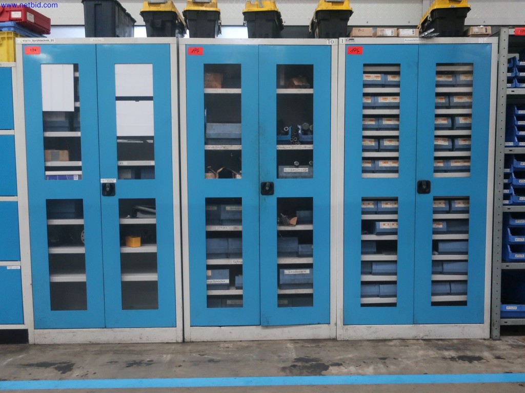 Used 3 Steel cabinets for Sale (Auction Premium) | NetBid Industrial Auctions