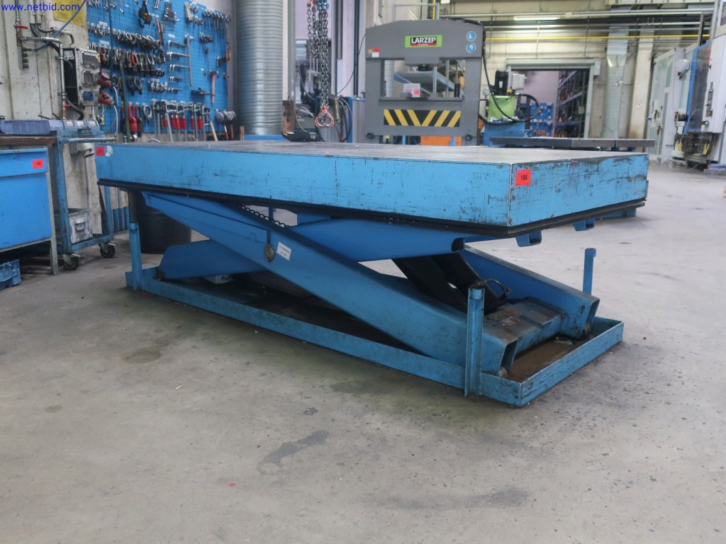 Used HYMO M4 060160-D2 (DX60-16 / 12-M) Scissor lift table for Sale (Auction Premium) | NetBid Industrial Auctions