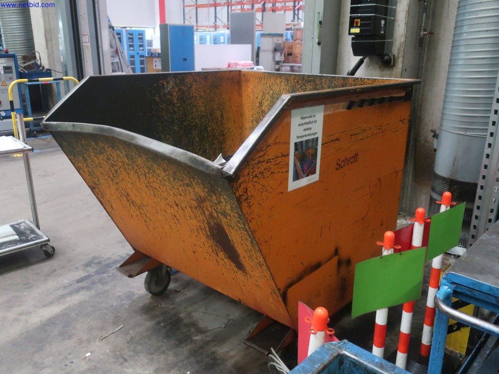 Kippcontainer (orange) gebraucht kaufen (Auction Premium) | NetBid Industrie-Auktionen