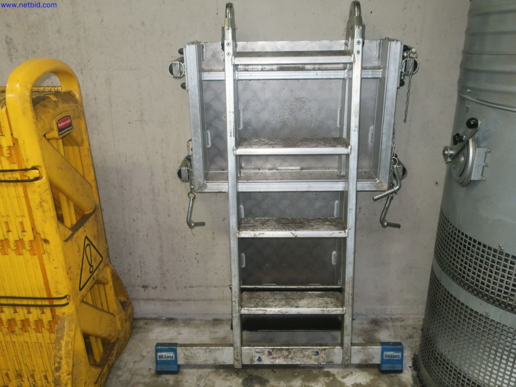 Used KRAUSE Aluminum platform ladder for Sale (Auction Premium) | NetBid Industrial Auctions