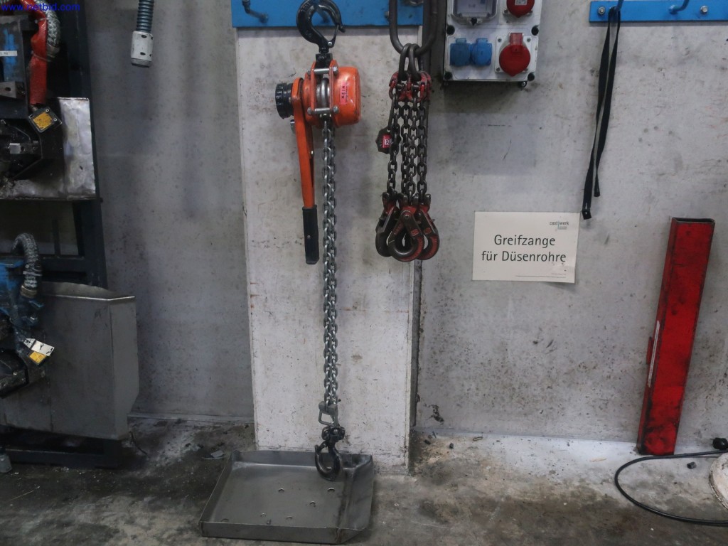 Used HEBEZONE R9015 Hand lever chain hoist for Sale (Auction Premium) | NetBid Industrial Auctions