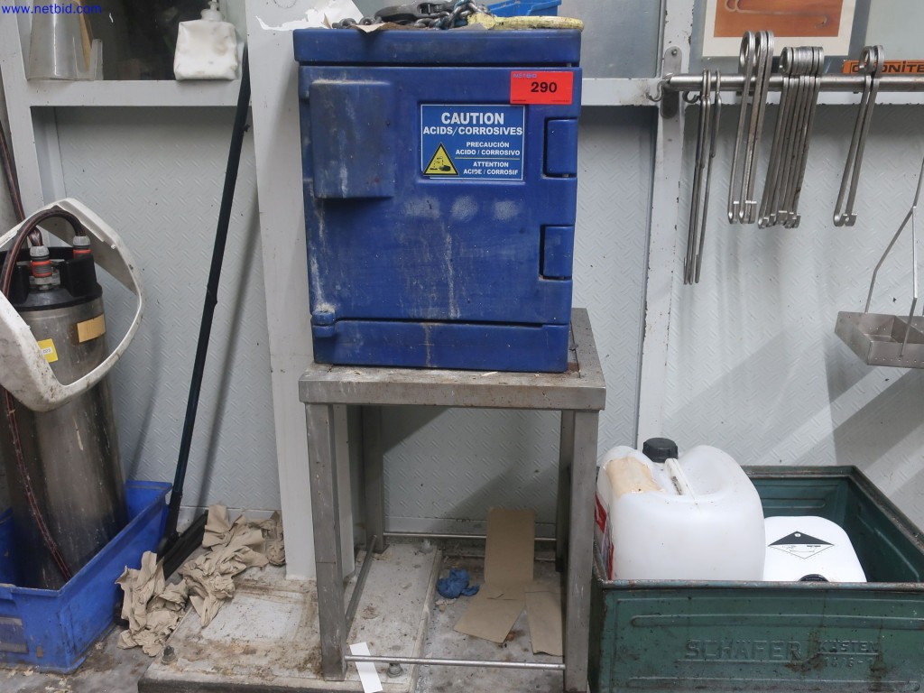 Used Hazardous substance storage cabinet for acids for Sale (Auction Premium) | NetBid Industrial Auctions