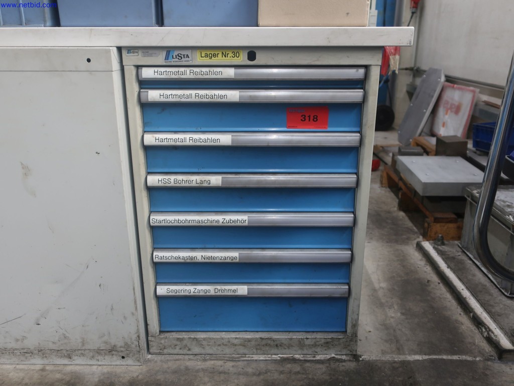 Used LISTA Drawer cabinet for Sale (Auction Premium) | NetBid Industrial Auctions