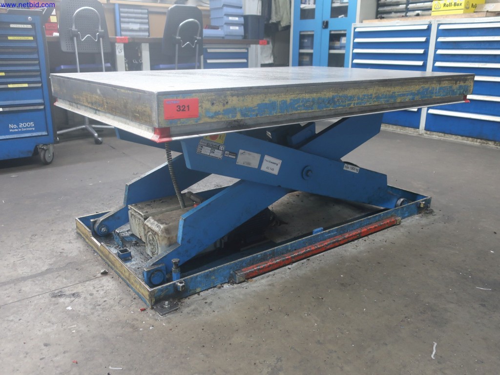 Used GRUSE ELS 2-10-6 Scissor lift table for Sale (Auction Premium) | NetBid Industrial Auctions