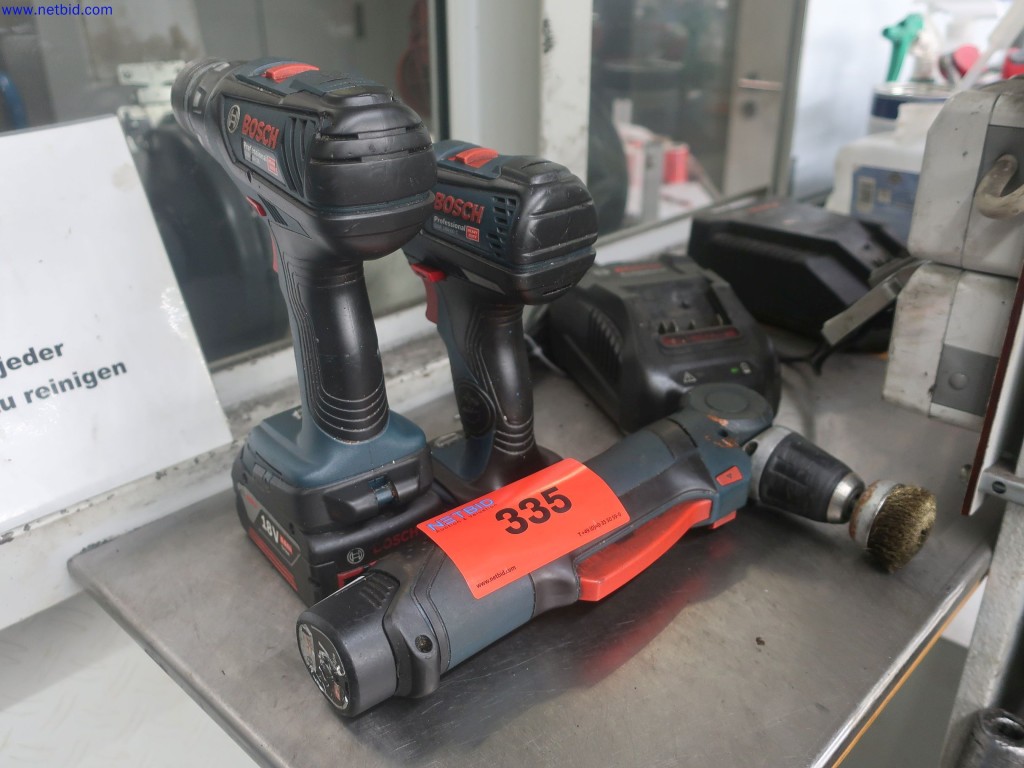 Used BOSCH 3 Cordless screwdriver for Sale (Auction Premium) | NetBid Industrial Auctions