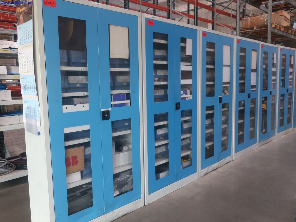 Used 6 Steel cabinets (later release from 02.12.2024) for Sale (Auction Premium) | NetBid Industrial Auctions