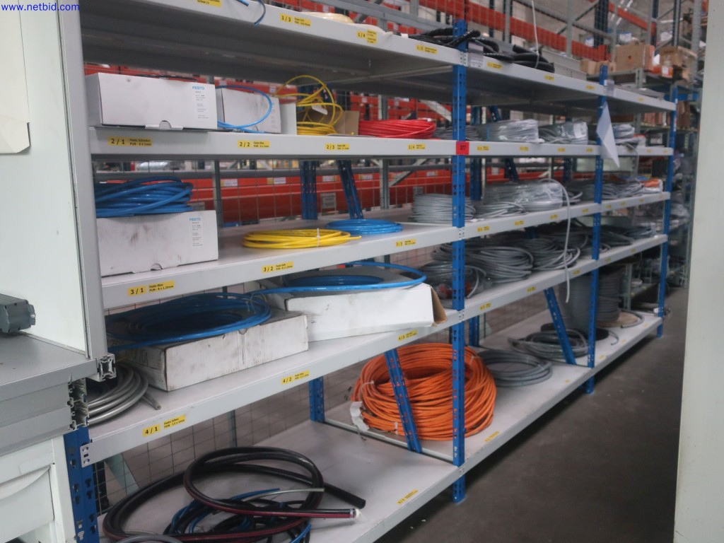 Used Steel plug-in shelving for Sale (Auction Premium) | NetBid Industrial Auctions